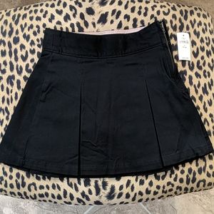 NEW Black GAP 6 slim skort with adjustable waist